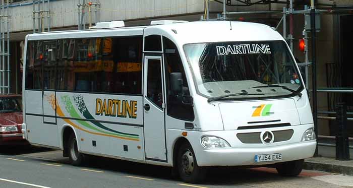 Dartline Mercedes 815D Sitcar Beluga YJ54EXE